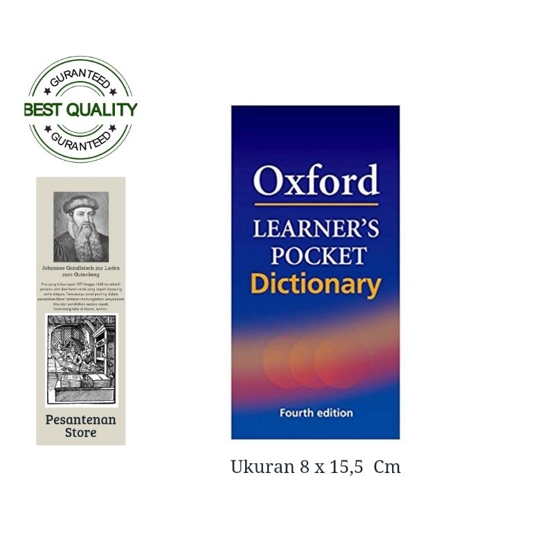 Jual Buku Oxford Learner's Pocket Dictionary - Oxford Dictionary Kode ...