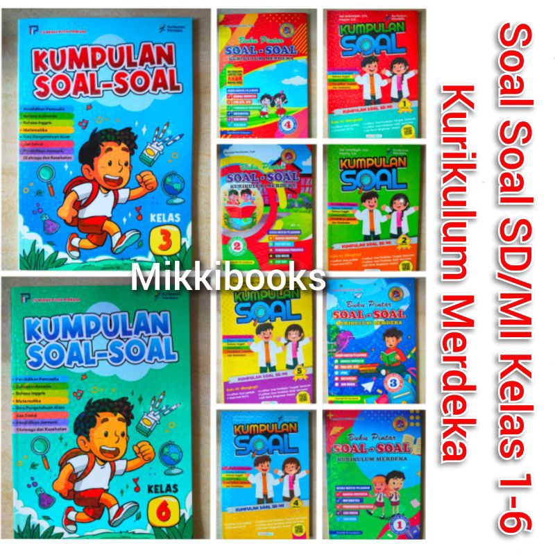 Jual Buku Ulangan SD/MI Kurikulum Merdeka Kelas 123456 KUMER Terbaru ...