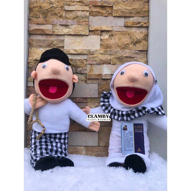 Jual Hand Puppet Islami / Boneka Tangan Edukasi Anak Santri Putra Dan ...