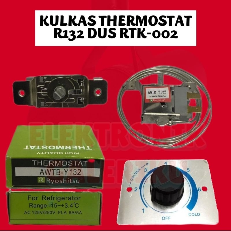 Jual KULKAS THERMOSTAT R132 DUS RTK-002 | Shopee Indonesia