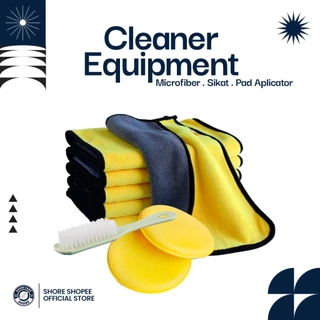 SHORE - Sikat, Pad Aplicator & Lap Mikrofiber - Equipment Perawatan Sepatu