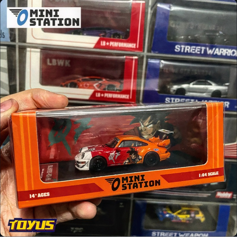 Jual Mini Station - RWB 964 Dragon Ball Z Livery Sun Wukong | Shopee ...