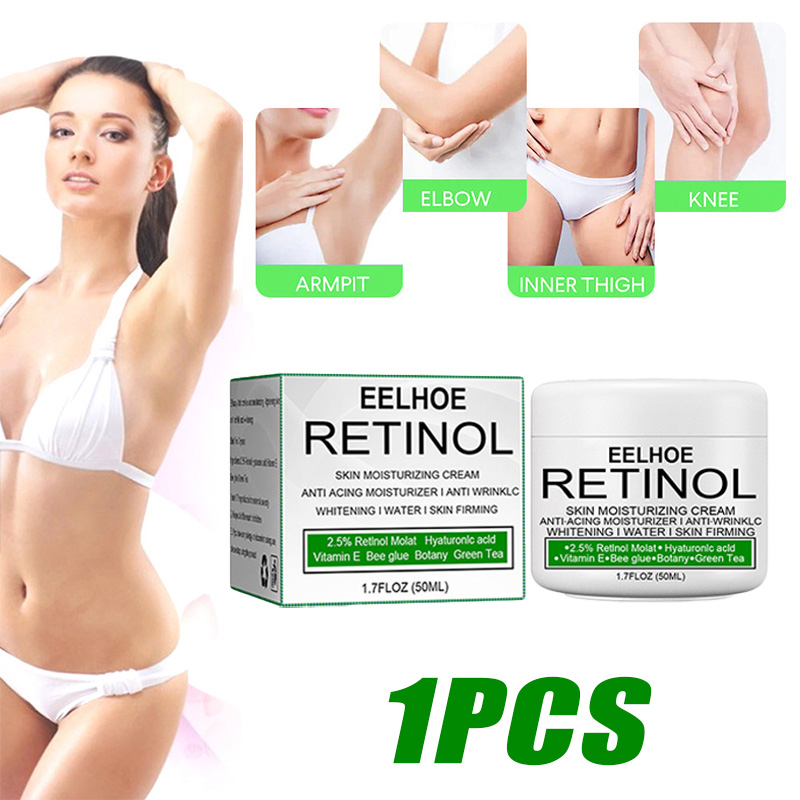 Retinol Krim Pemutih Selangkangan Dan Miss V Ketiak Leher Bokong Wajah Menghilan