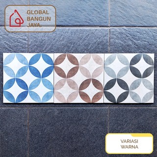 Jual KERAMIK ASIA TILE 25 X 25 ROYAL BLUE / KERAMIK LANTAI KAMAR MANDI ...