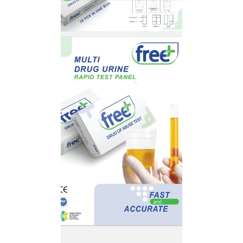 Jual DRUG ABUSE TEST 7 PARAMETER SOMA isi 20 pcs FREE PLUS NAPZA AKL ...