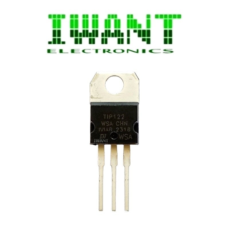 Transistor công suất NPN TIP122 100V 5A TO-220 | Việt Nam
