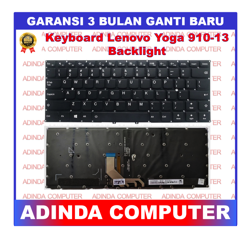 Tastiera Per Portatile Lenovo Yoga 910-13IKB Yoga 5 Pro