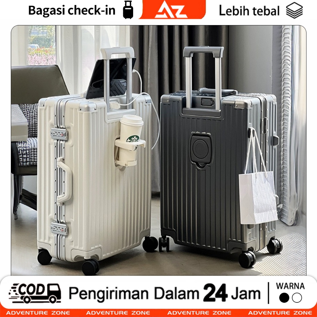 Jual 2024 DESAIN BARU USB CHARGER KOPER TRAVEL MODIS 20/24/28 INCI ...