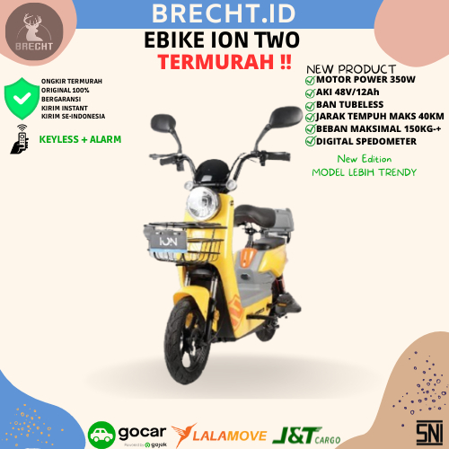Jual Sepeda Listrik Electric Bike Element ION TWO 350 Watt | Shopee ...