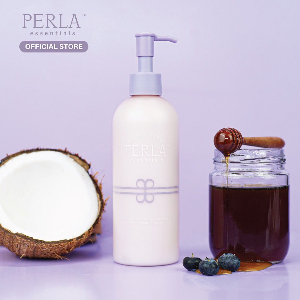 Jual PERLA Essentials Body Cream 300 ml | Shopee Indonesia