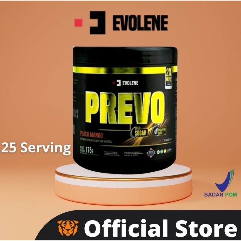 Jual PREVO PREWORKOUT PRE WORKOUT PWO EVOLENE | Shopee Indonesia