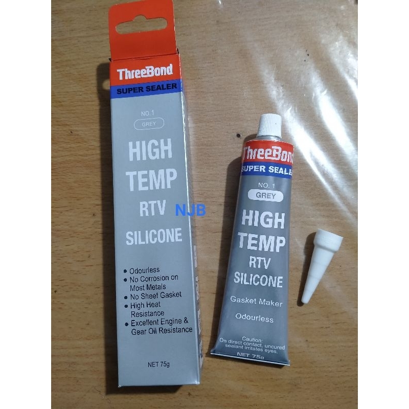 Jual LEM GASKET RTV THREEBOND 30GR 75GR Abu abu | Shopee Indonesia
