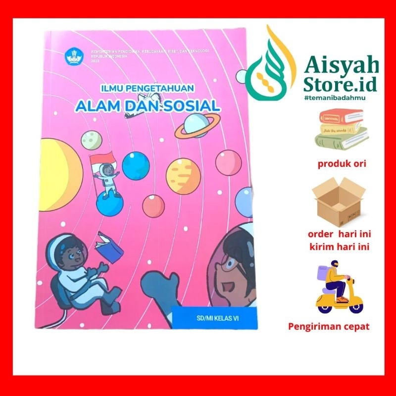 Jual Buku Ilmu Pengetahuan alam dan sosial kelas 6 Sd kurikulum merdeka ...