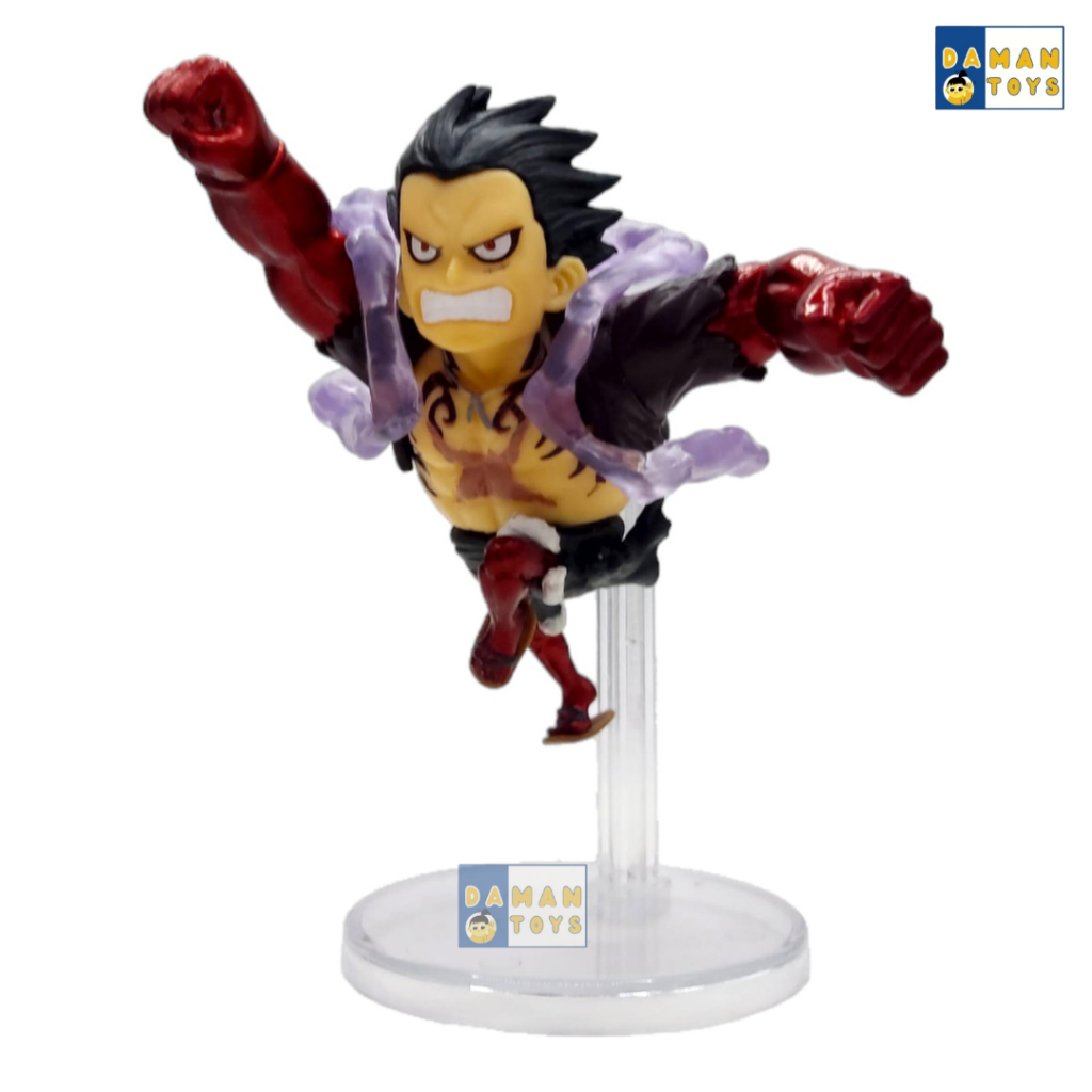 Jual QH 1 set One Piece Action Figure Monkey D Luffy Gear 4 Wcf set 5 ...