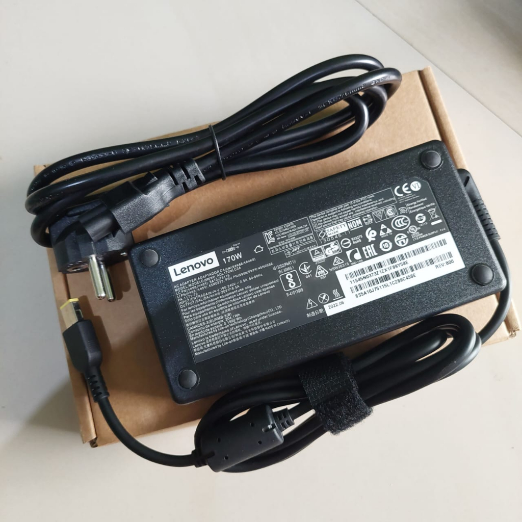 170W Laptop Charger For Lenovo Legion & ThinkPad Models - 20V 8.5A Power Adapter