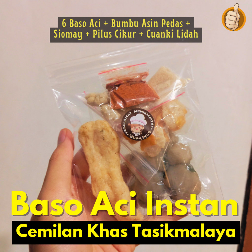 Jual Baso Aci Instan Premium - Baso Aci Khas Tasikmalaya | Shopee Indonesia