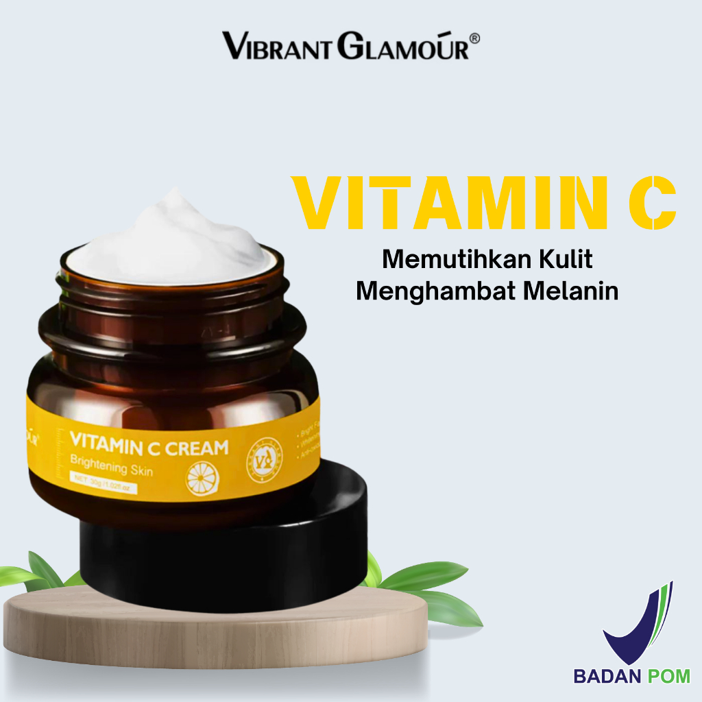 Jual Vitamin C Vibrant Glamour Cream Vitamin C TERMURAH Krim Vit C 100%