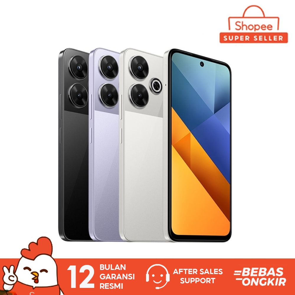 Jual Xiaomi Poco M6 NFC [8/256 GB] Garansi Resmi Xiaomi Indonesia Poco ...