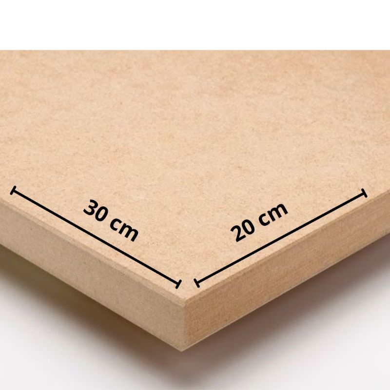 Jual Papan MDF Murah Ukuran 30 cm x 20 cm Tebal 5 mm Papan Kayu Hiasan ...