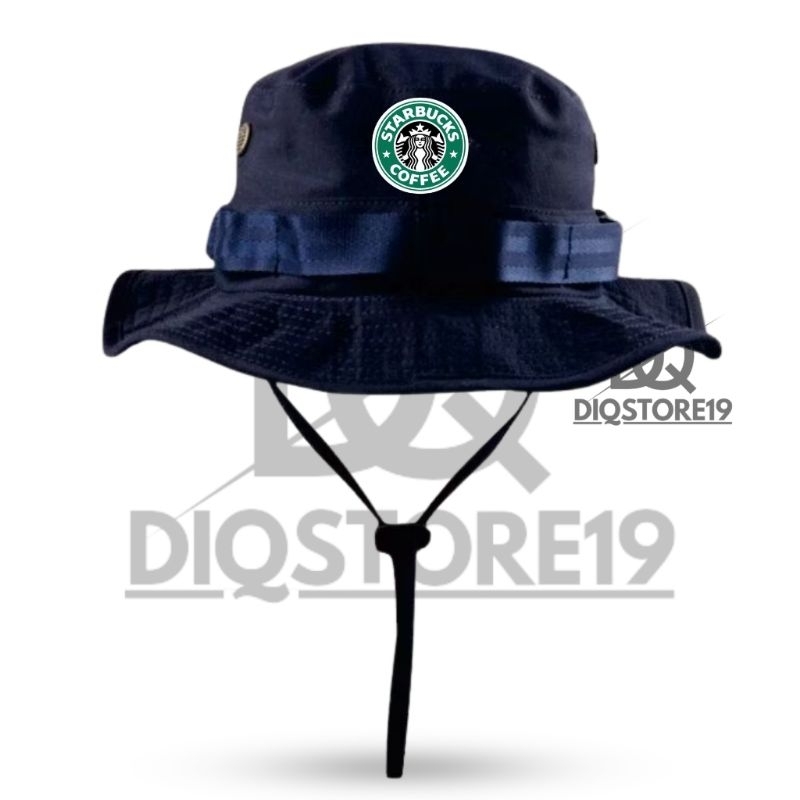 Jual Topi Rimba Dewasa Outdoor / Topi Rimba Hiking Camping Logo Bulat ...