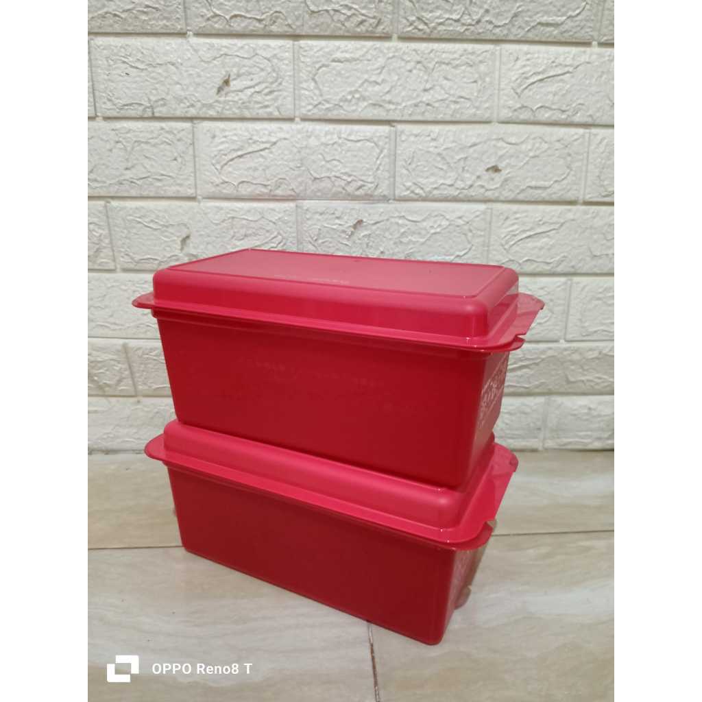 Jual Tupperware bread server lover tempat roti tawar | Shopee Indonesia
