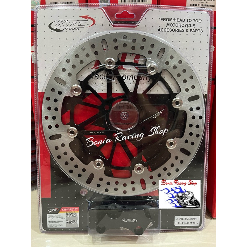 Jual Piringan Disc KTC Racing 300mm Jupiter Z/ Vega R/ F1zr | Shopee ...