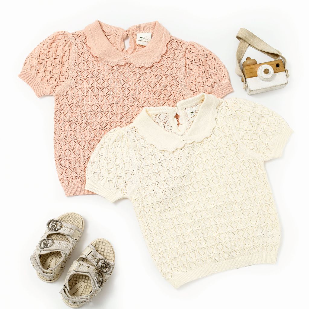 Jual MASON&MILLE - Minji Knit Top - Sweater Anak | Shopee Indonesia