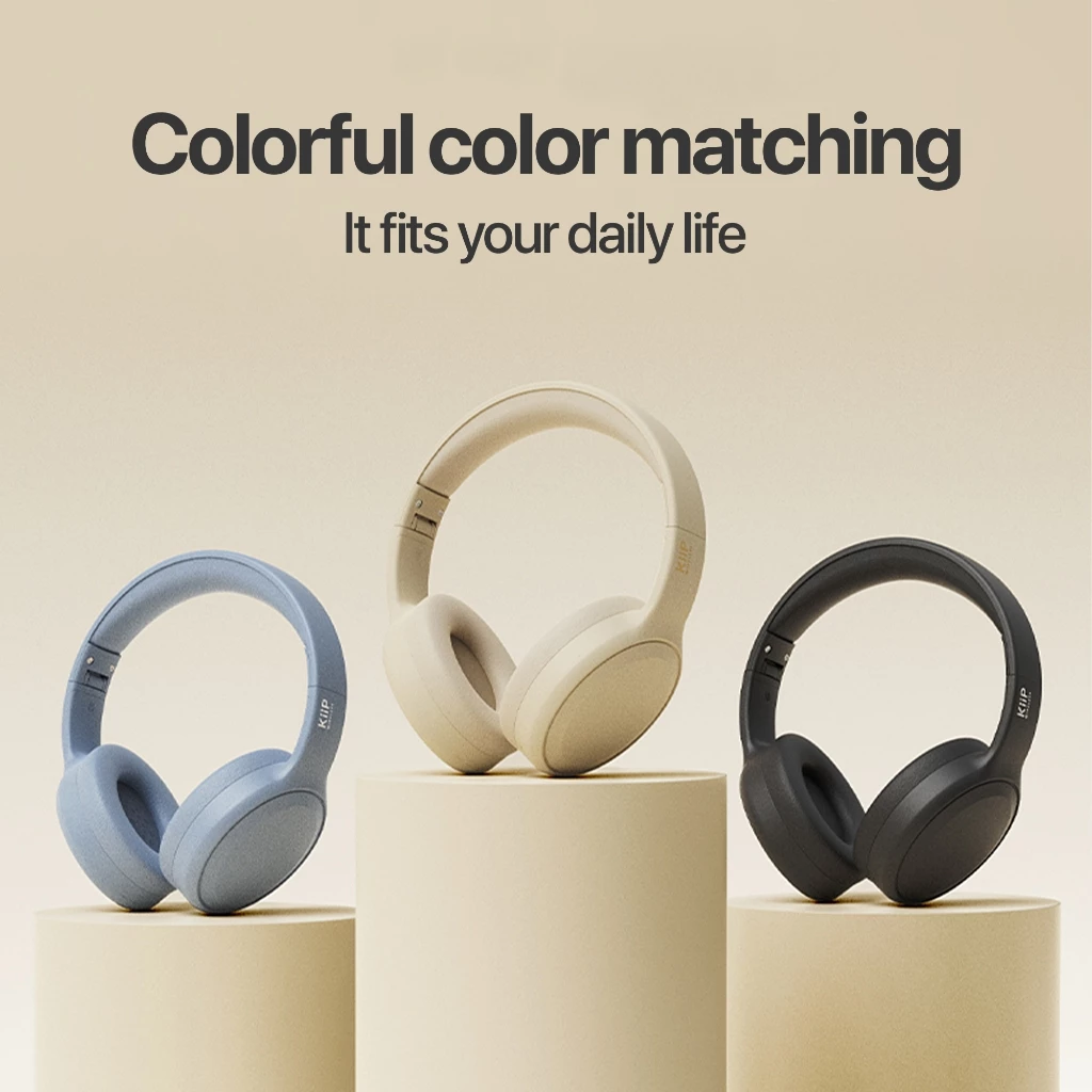 KiiP Wireless TH30 Headphone Bluetooth Wireless Headset Earphone