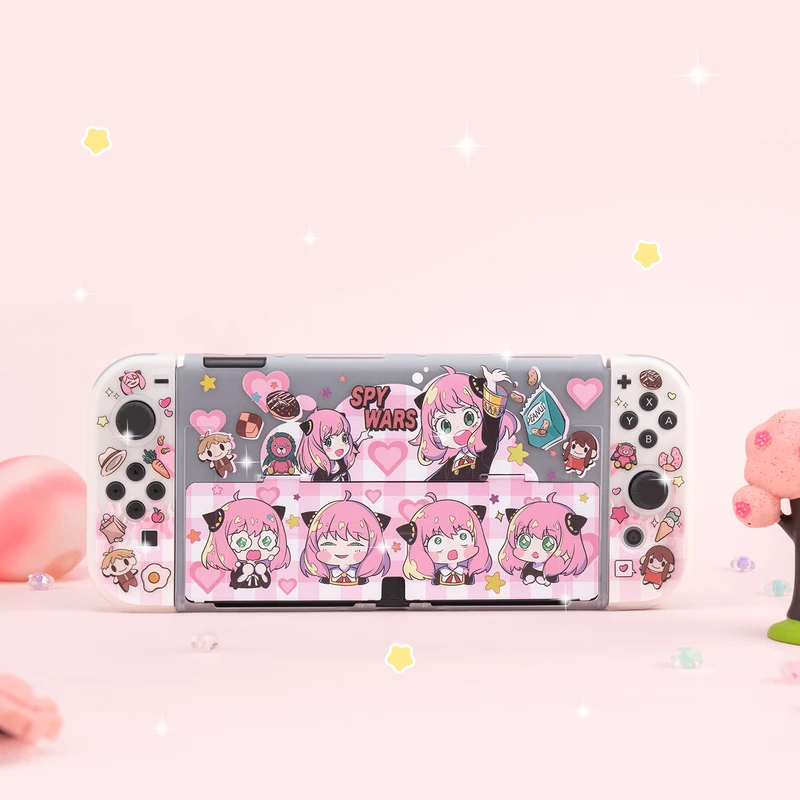 Jual Oled Case Nintendo Switch Dockable Anime Protective Shell Cover ...