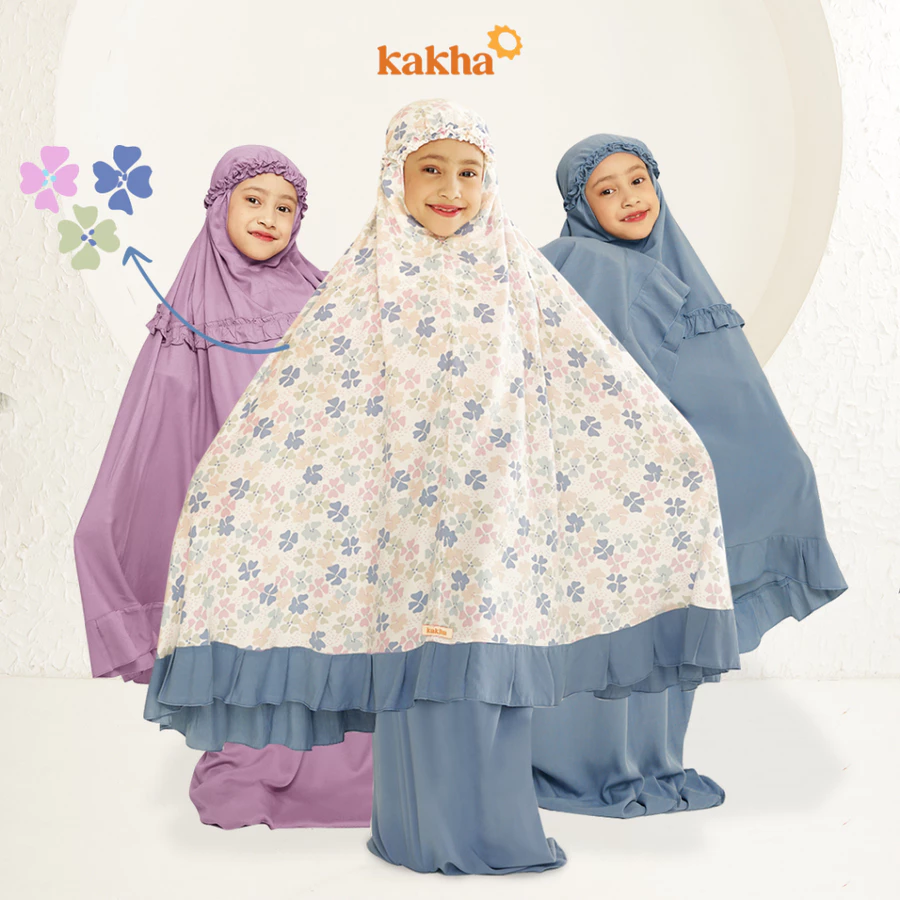  Mukena Anak Clover