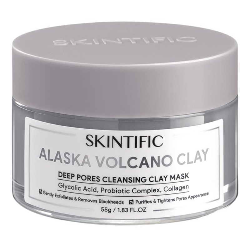 Jual KINTIFIC Alaska Volcano Deep Pores Cleansing Clay Mask 55g ...