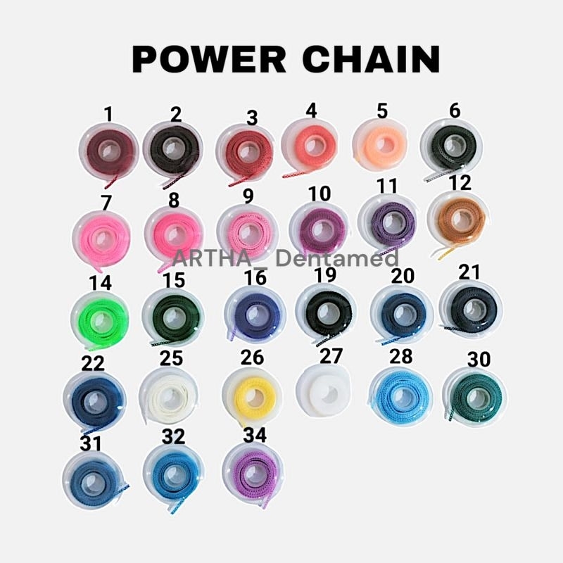 Jual POWER CHAIN 1 METER | Shopee Indonesia