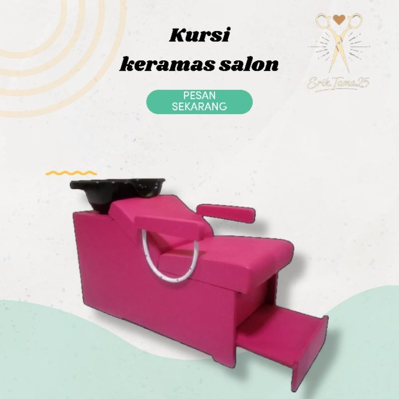 Jual kursi keramas salon / tempat cuci rambut salon/ kursi salon / bak ...
