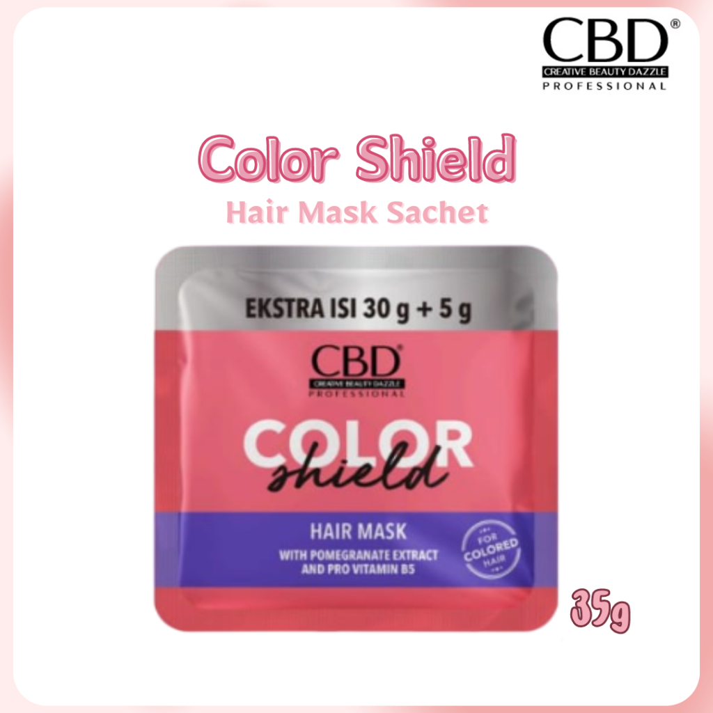 Jual CBD Color Shield Hair Mask 35g/Masker Rambut | Shopee Indonesia