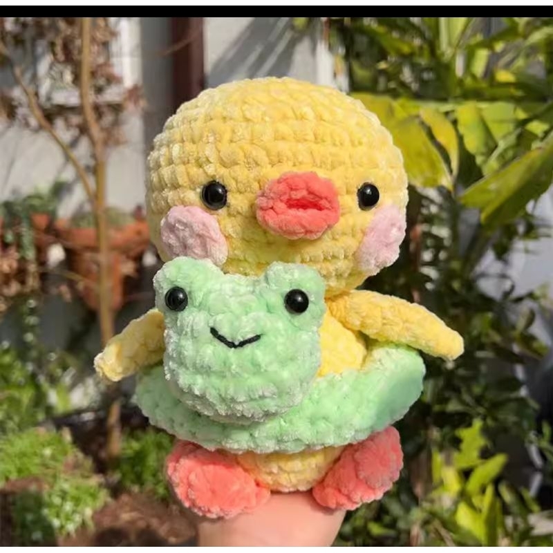 Jual amigurumi bebek pakai pelampung kodok boneka rajut | Shopee Indonesia