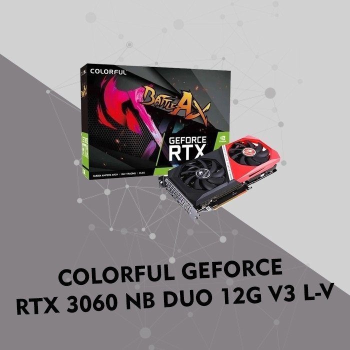 Jual VGA COLORFUL NVIDIA GeForce RTX3060 RTX 3060 NB DUO 12GB V3 L-V ...