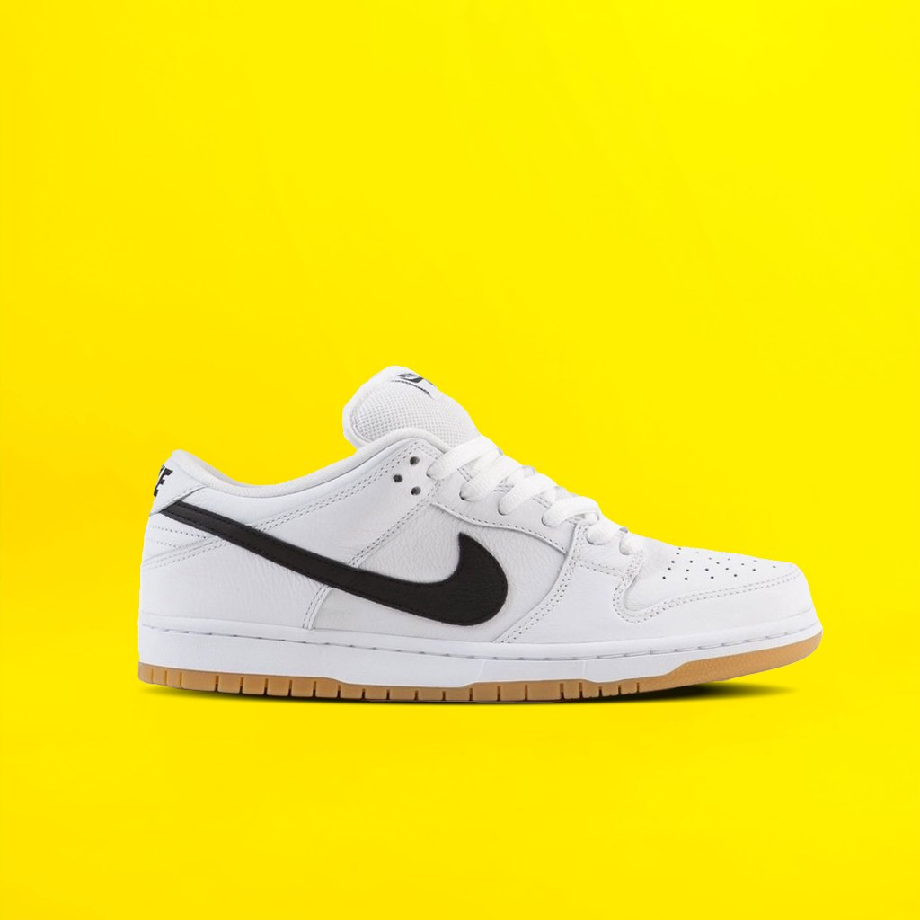 Jual Sepatu SB Orange Label Dunk Low Pro White Original | Shopee Indonesia