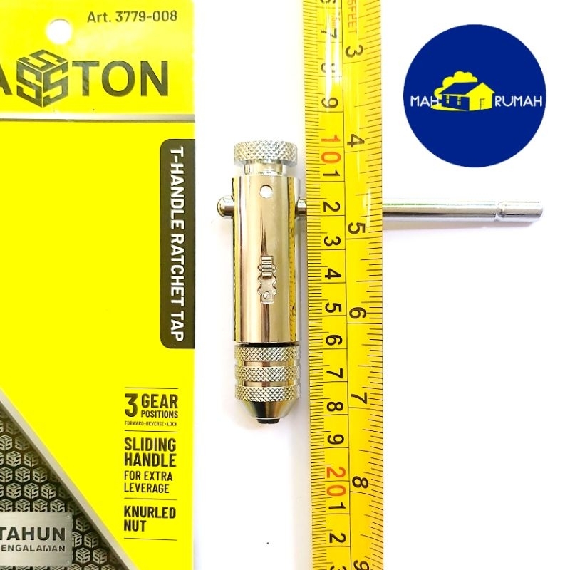 Jual Gagang Stang Ratchet Rachet Hand TAP HANDLE 3Posisi Gear M3 M10 ...