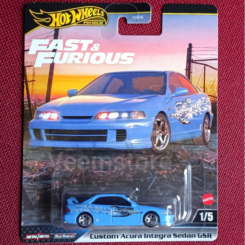Custom Acura Integra Sedan GSR JDJ13 | Hot Wheels Véhicule Fast