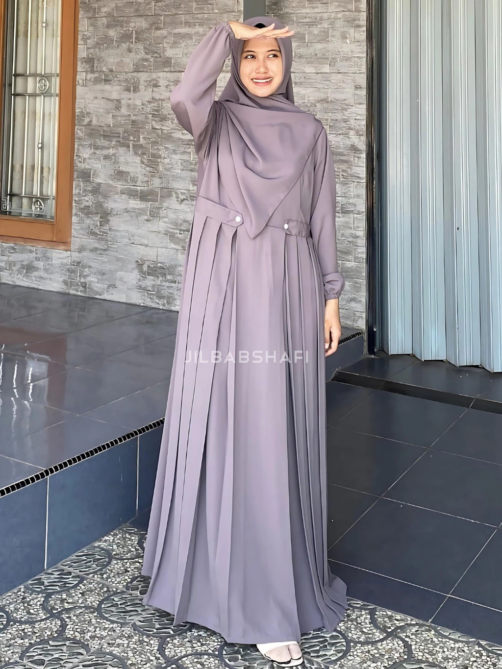 Detail Desain & Warna Gamis Nikita