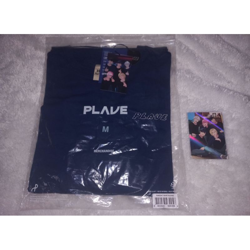PLAVE 1ST FANCON T-SHIRT BLUE Mサイズトレカ付き