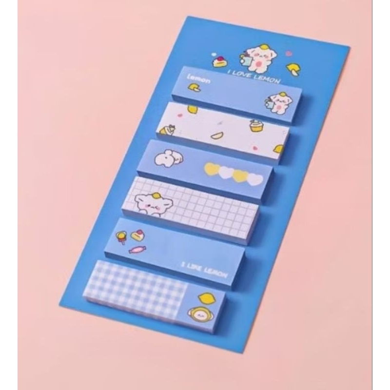 Jual Sticky Notes Lucu (Tempelan kertas catatan 120 Lembar notes kertas ...