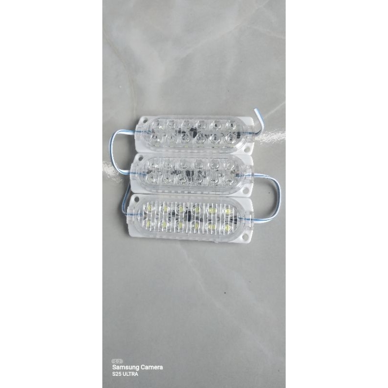 Jual LED RENTENG MODULE 12 MATA ULTRASONIC 24V WATERPROOF MODUL 2835 ...