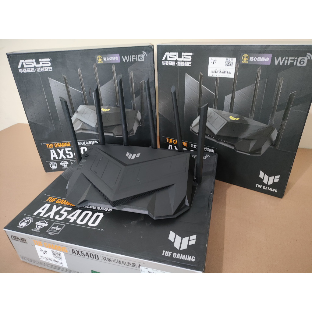 Jual ASUS TUF-AX5400 V2 Dual Band WiFi 6 Gaming Router Wireless AX 5400 ...
