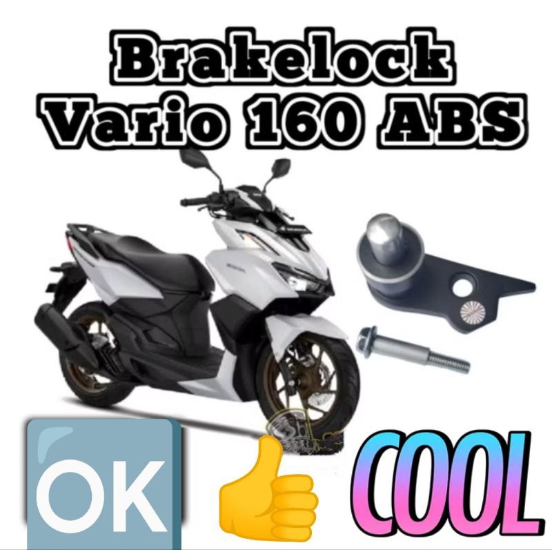 Jual Handle Brake Lock Vario 160 ABS / Kunci Rem belakang Vario 160 ABS ...