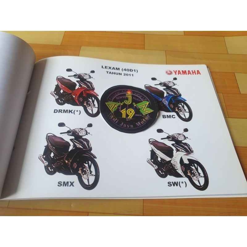 Jual Buku Part Catalog Katalog Copian Yamaha LEXAM | Shopee Indonesia