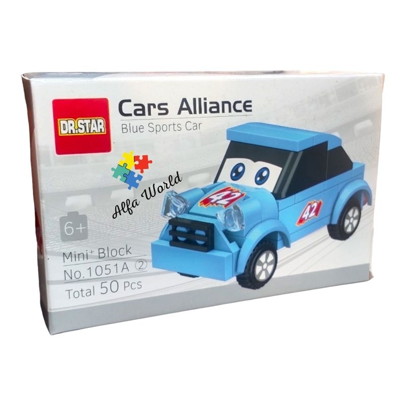 Jual Mainan Anak Mobil Block Brick Cars Alliance Star DIY