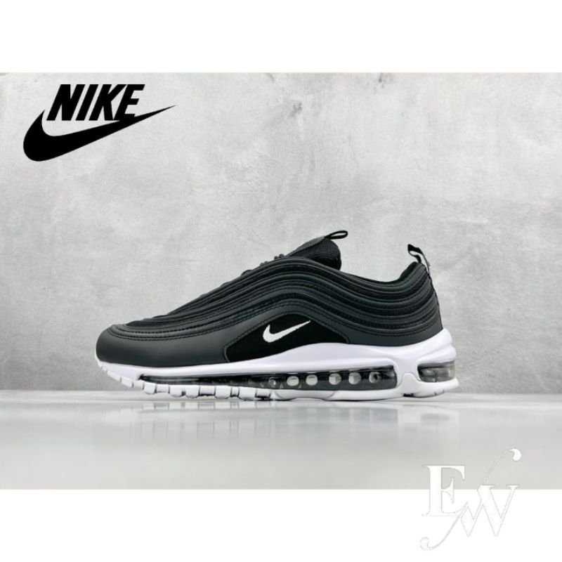 Sepatu Nike Air Max 97 Black White 100 Original Bnib