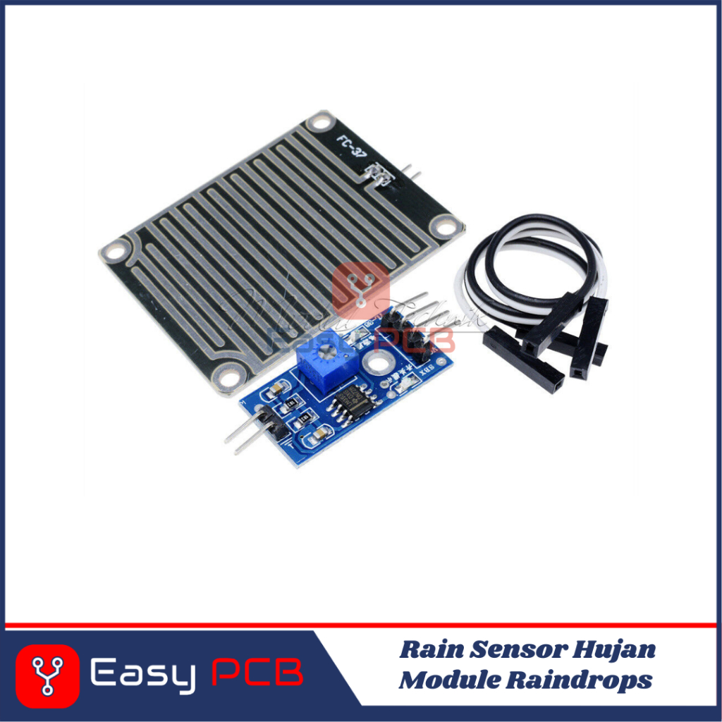 Jual Arduino Uno Rain Sensor Hujan Module Raindrops Sensitive Sensor ...