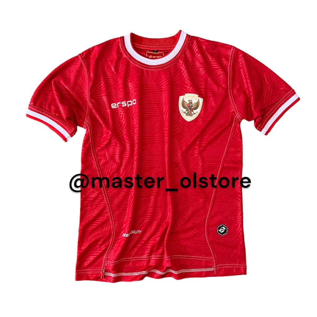 Jual Jersey Timnas Indonesia Erspo Terbaru 2024/2025 Home Away Merah Putih Premium Promo Diskon